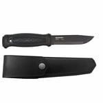 MORAKNIV GARBERG BLACK CARBON MED LÄDERSLIDA 13100