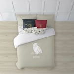 Housse de Couette Harry Potter Magical Hedwig Multicouleur 175 Fils 140 x 200 cm Lit 1 persone