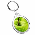 1 x Juicy Green Apple Smith Fruit - Keyring IR02 Dad Kids Birthday Gift #14626