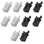 10 PCS Bin Lid Clasps Compatible with Brabantia Waste Bins Catch Replacement... 