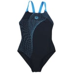 Maillots de bain Arena  MAILLOT DE BAIN FEMME - BLACK-TURQUOISE - 38