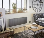 Radiateur électrique à inertie sèche Noirot Fontea Gris 1000 W Bas