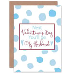 Wee Blue Coo Valentines Love Next Be Husband Engaged Fiance Romance Greetings Card Cp3255