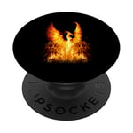 Rising Phoenix Fire Fenix Inspiration Motivation Gift PopSockets PopGrip: Swappable Grip for Phones & Tablets