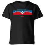 Captain Marvel Sending Kids' T-Shirt - Black - 9-10 Years