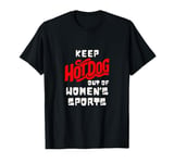 Keep Hot-Dogs Out of Women's Sports Female Athletes Support T-Shirt