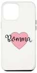 Coque pour iPhone 12 Pro Max Simple Bomma Flammish Grandmother Grandma Rose Heart Bomma