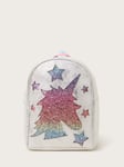 Monsoon Kids' Glitter Rainbow Unicorn Backpack, Multi