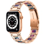 Diamond Bracelet Apple Watch Ultra 2 49mm RoseGuld Space