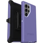 OtterBox Samsung Galaxy S24 Ultra Defender Series Case - MOUNATIN Majesty (Purple), Rugged & Durable, with Port Protection, Includes Holster Clip Kickstand