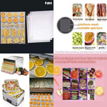 Non-stick Silicone Dehydrator Sheets For Fruit Dryer Meshfood Dehydrator Sheets