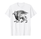 Mythical Griffin Tshirt Fantasy Gryphon Vintage T-Shirt