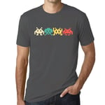 Homme Tee-Shirt Jeux Vidéo Rétro Jeux D'arcade Classiques - Retro Video Games Classic Arcade Gaming - T-Shirt Graphique Éco-Responsable Vintage Cadeau Nouveauté