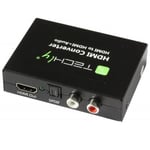 TECHLY Audio Extractor Hdmi Spdif +