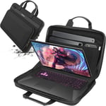 sacoche pour ordinateur portable compatible pour 17,3 pouces MSI Stealth GS77/Stealth 17 Studio Gaming Laptop,pour 17,3 pouces MSI Titan GT75,pour 17,3 pouces MSI Alpha 17C7VF Laptop(A800XL)