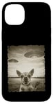 Coque pour iPhone 14 Plus Chihuahua Chien Selfie Vieux Téléphone Photo Drôle Observation OVNI