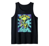 This Is My Human Costume Design Funny Alien Custome Tank Top