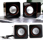 Nouveau mini haut-parleur de lecteur de musique audio USB portable pour iPhone iPad MP3 PC portable