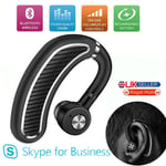 Wireless Bluetooth Earphone Earpiece Trucker Headset Earbuds Noise Cancelling UK