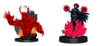 Dc Comics HeroClix Iconix: Trigon and Raven