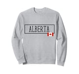 Alberta Canada Vacations Travel Canadian Women Men Country Sweatshirt