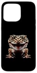 Coque pour iPhone 15 Pro Max Chemise gothique pour reptile - Motif léopard