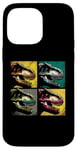 Coque pour iPhone 14 Pro Max T-Rex Pop Art – Vintage T-Rex Dino Dinosaur Lover