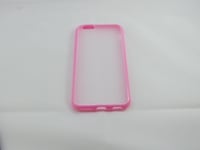 COQUE RIGIDE CONTOUR SILICONE TPU CRISTAL POUR APPLE IPHONE 6 6S ROSE