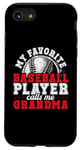 Coque pour iPhone SE (2020) / 7 / 8 Matching Family Photo Baseball Gift - Grandma Mother's Day