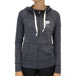 Nike W NSW Gym Vintage FZ, Women's Hoodie, anthracite/Sail, Small