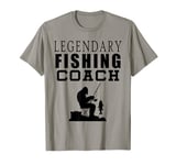 Legendary Fishing Coach Fishing Bigfoot Yeti Sasquatch T-Shirt