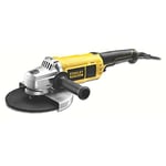 Stanley FATMAX Meuleuse Filaire 2200W 230Mm Poignée Latérale 3 Positions Performance de Coupe Optimale Robuste et Ergonomique Carter en Aluminium Avec 1 Clé Pour Changer de Disque FME841-QS