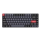 Keychron K3 Pro QMK/VIA Wireless RGB Hot-Swappable Mechanical Keyboard - Gateron Red, 84 Key