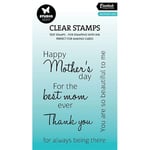 Studio Light Clearstamp - Mother's Day Essentials Words