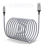 Extra long iPhone Charger Cable 5M, Apple MFi Certified Lightning Cable 16ft,