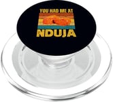 You Had Me At Nduja Sausage Funny Retro Italian Food Lover PopSockets PopGrip for MagSafe