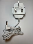 White Replacement 7.5V DC 500mA AC/DC Adaptor for Summer Infant Duo Baby Monitor