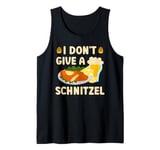 Beer Tent I DON'T GIVE A SCHNITZEL Funny Bavaria Oktoberfes Tank Top