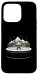 iPhone 15 Pro Max Cool Boxer Dog in Hot Tub Case