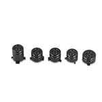 Boutons Bullet A B X Y Boutons En Aluminium 9 Mm Boutons Bullet Pour Manette Xbox One - Noir