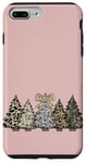 iPhone 7 Plus/8 Plus Pink Christmas Tree Camo Southern Style Camouflage Xmas Tree Case