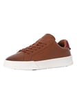 Tommy HilfigerCourt Seasonal Winter Leather Trainers - Cognac