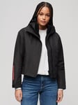 Superdry Hooded Cropped SD Windbreaker Jacket