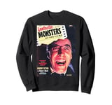 Vampire Halloween Horror Vintage Dracula Comic Book Retro Sweatshirt