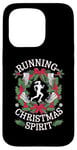 iPhone 15 Pro Running On Christmas Spirit Runners Case