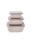 Mepal - Cirqula High Rect Bowl Set - Nordic White (14604)