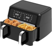 Gitikei DualChef XL Flex Drawer Air Fryer & Racks, Extra Large 10L Zone, Smart