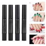 4pcs Color Changing Nail Polish Pen Rotatable Temperature Change Gel Polish TDM