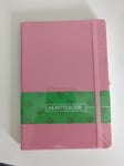 A5 Hardback Lined Notebook Ruled Notepad Notes Diary Journal Premium Book-Pink