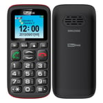 MAXCOM COMFORT GSM MM428 BIG BUTTON LARGE FONT TELEPHONE W/SOS FOR SENIORS BLACK